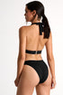Shan Charlie Brazilian Bikini Bottom With Frayed Details